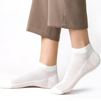 Extra große Knöchelsocken (10 Paar) - Weiß - EU45-50 (US11-15) - image 4