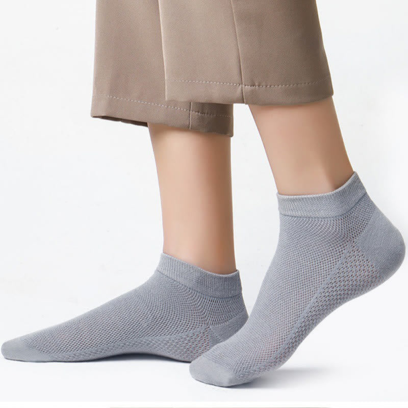 Extra große Knöchelsocken (10 Paar) - Hellgrau - EU45-50 (US11-15) - image 8