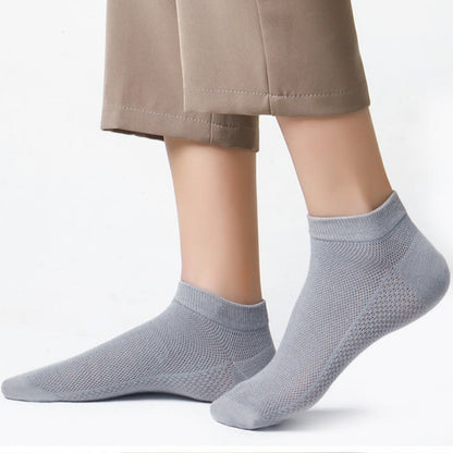Extra große Knöchelsocken (10 Paar) - Hellgrau - EU45-50 (US11-15) - image 8