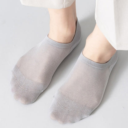 Mesh-Socken aus weicher Baumwolle, unsichtbar (5 Paar) - image 3