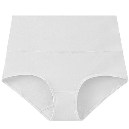 Einfarbige Basic-Slips mit hoher Taille (3er-Pack)