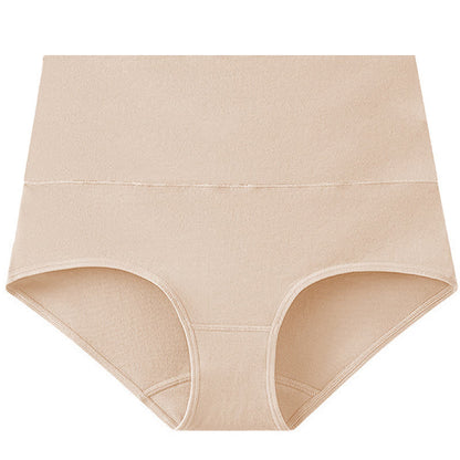 Einfarbige Basic-Slips mit hoher Taille (3er-Pack)