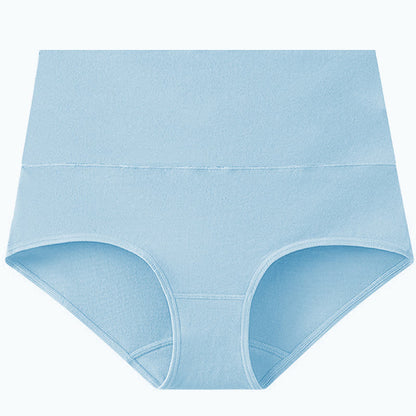 Einfarbige Basic-Slips mit hoher Taille (3er-Pack) - Hellblau - 5XL - image 6
