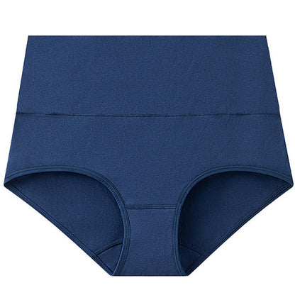 Einfarbige Basic-Slips mit hoher Taille (3er-Pack)