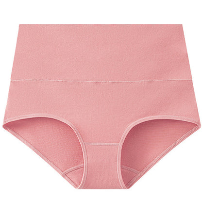 Einfarbige Basic-Slips mit hoher Taille (3er-Pack) - Dunkelrosa - 5XL - image 5
