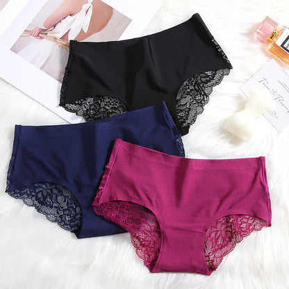 Sexy Slips mit mittelhohem Bund und Eisspitze (3er-Pack)