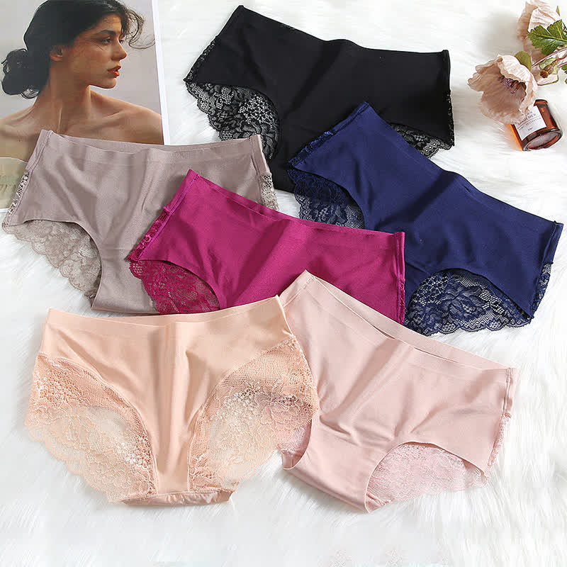 Sexy Slips mit mittelhohem Bund und Eisspitze (3er-Pack)