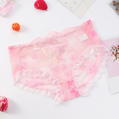 Sexy Slips mit bestickter Spitze in Übergröße (3er-Pack)