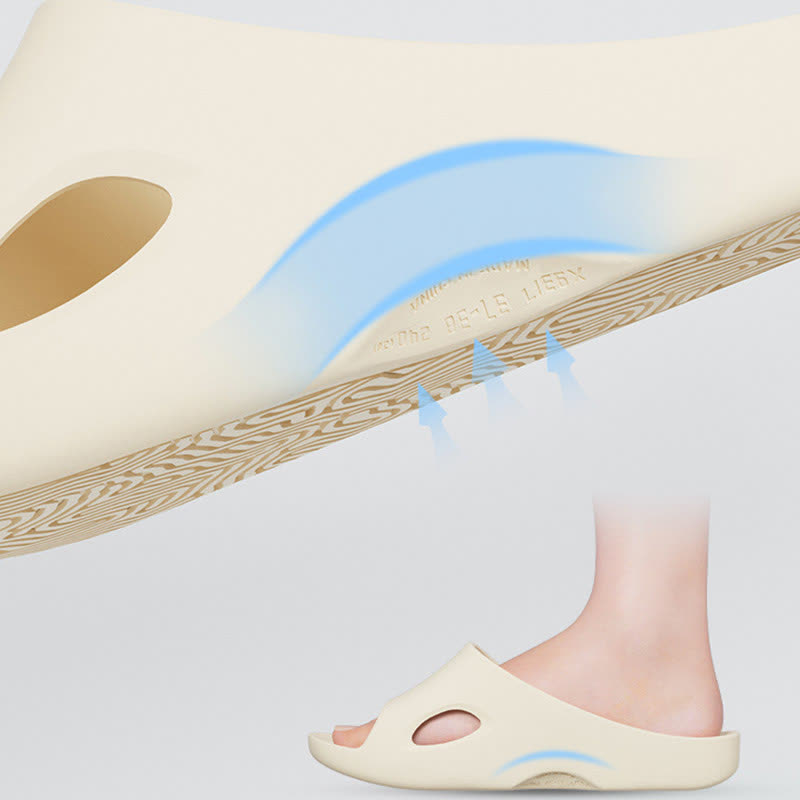 Einfarbige, rutschfeste EVA-Badezimmerrutschen mit Fußgewölbeunterstützung - image 7