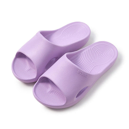 Einfarbige, rutschfeste EVA-Badezimmerrutschen mit Fußgewölbeunterstützung - Lila - EU39-40 (US6-7) - image 5