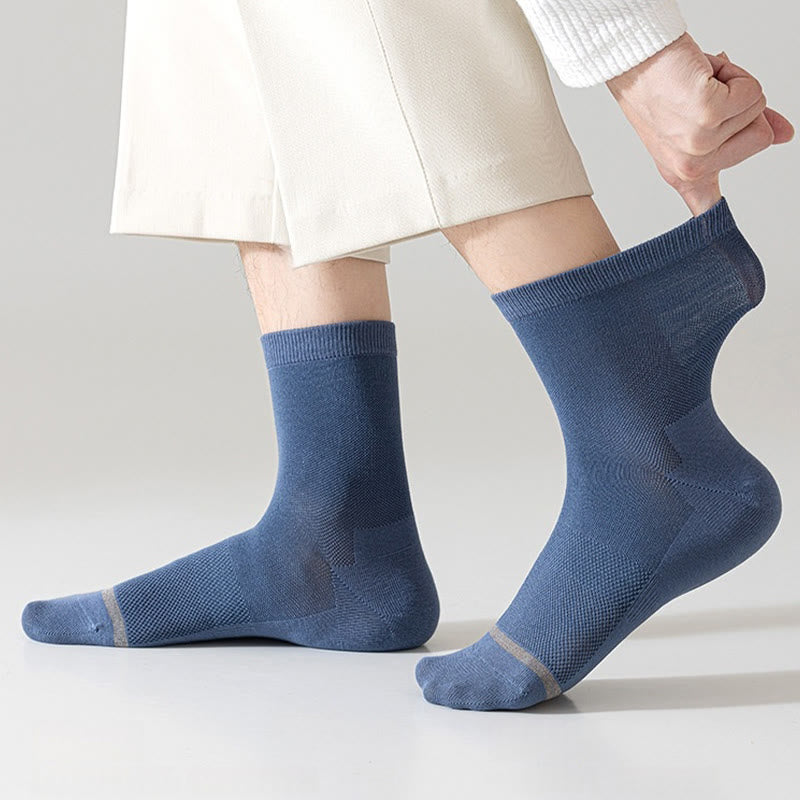 Viertelsocken im Business-Stil in Übergröße (5 Paar)