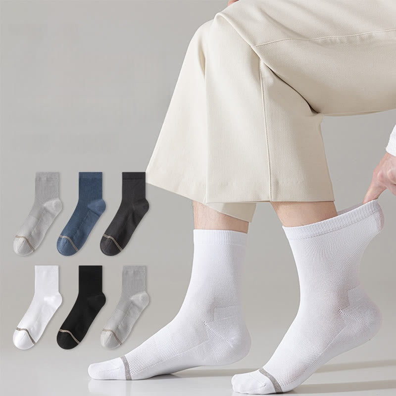 Business-Style-Viertelsocken (5 Paar) - Mehrfarbig - EU39-44 (US6-10) - image 1