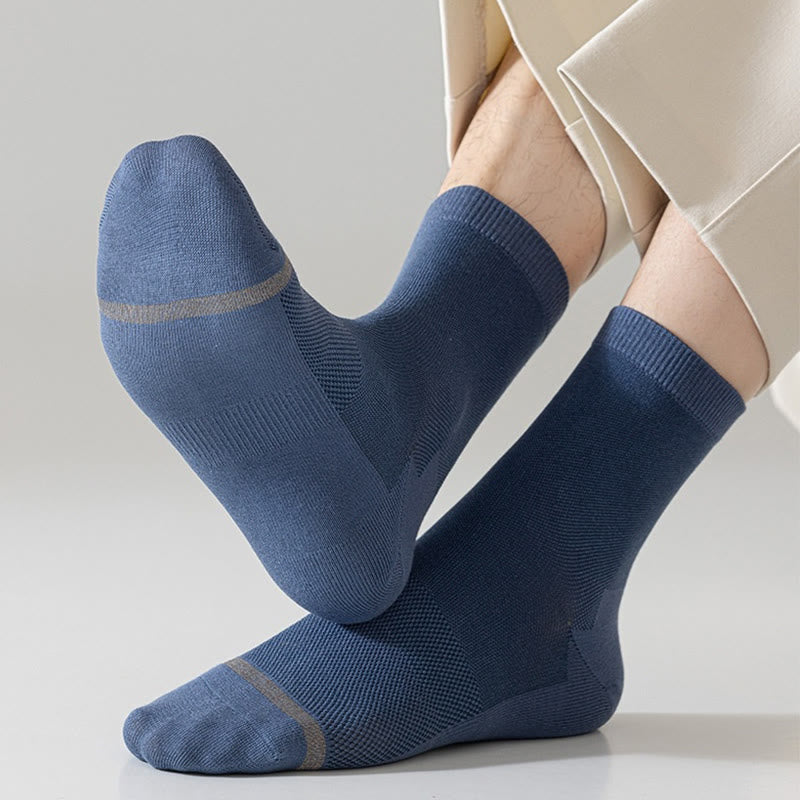 Viertelsocken im Business-Stil in Übergröße (5 Paar)