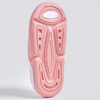 Rutschfeste Home Slides mit Farbblock-Fußgewölbeunterstützung