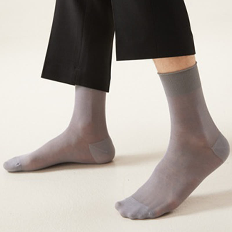 Transparente Viertelsocken in Übergröße (5 Paar)