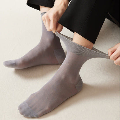 Transparente Viertelsocken in Übergröße (5 Paar)