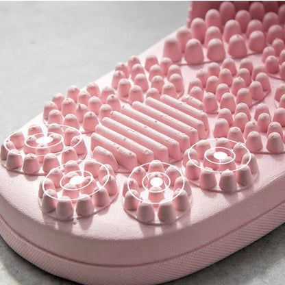 Rutschfeste Fußmassage-Hausschuhe