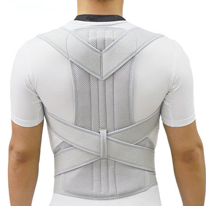 Haltungskorrekturgürtel, Rücken- und Schulterstütze (2 Packungen) - Grau - 3XL - image 8