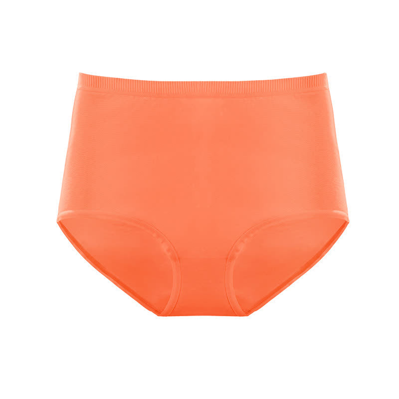Nahtlose Slips mit hoher Taille und atmungsaktiver Baumwolle (3er-Pack)