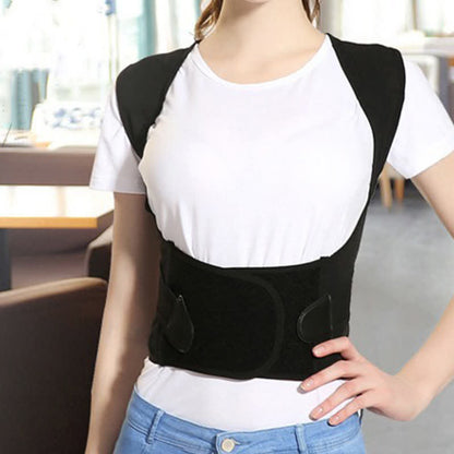 Haltungskorrekturorthese für Bucklige und Sitzposition - Schwarz - 6XL - image 1
