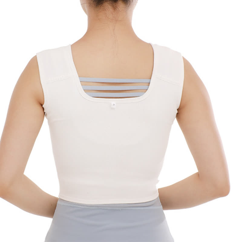Bequeme elastische Brust-Rippen-Fixierungsorthese
