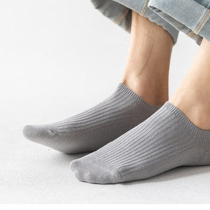 Knöchelsocken in Übergröße, einfache Farben (9 Paar)