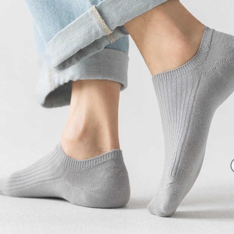 Knöchelsocken in Übergröße, einfache Farben (9 Paar)