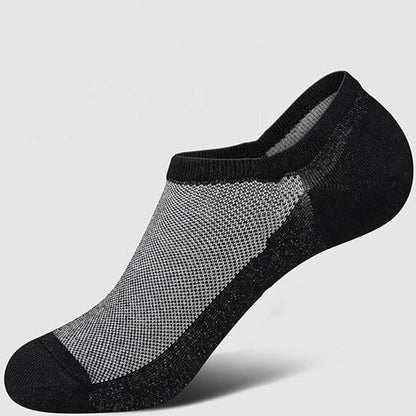 Fußgewölbestützende Knöchelsocken (8 Paar) - Schwarz - EU39-45 (US6-11) - image 3
