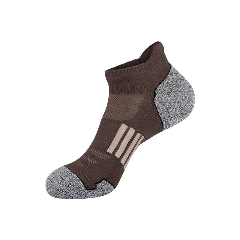 Knöchel-Kompressionssocken mit Fersenlasche in Übergröße (6 Paar) - Kaffee - EU39-45 (US6-11) - image 10