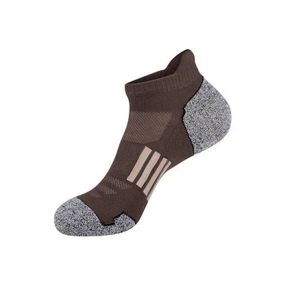 Knöchel-Kompressionssocken mit Fersenlasche in Übergröße (6 Paar) - Kaffee - EU39-45 (US6-11) - image 10