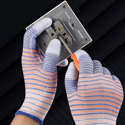 Abriebfeste Arbeitshandschuhe mit Zebramuster (24 Paar) - image 5