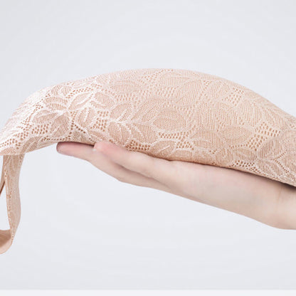 Jacquard-BH ohne Bügel mit Frontverschluss