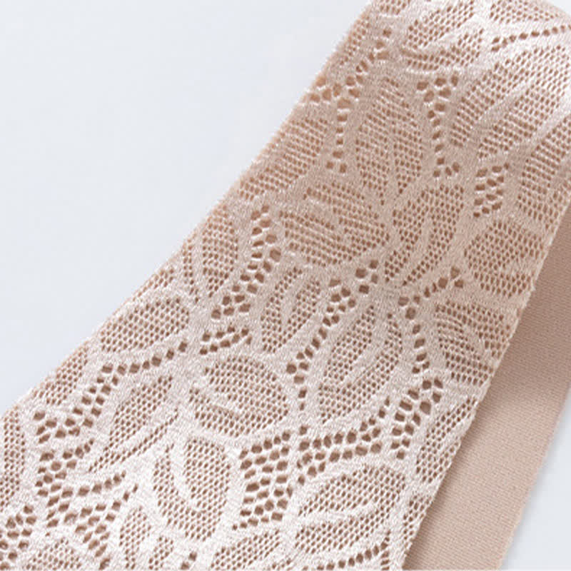 Jacquard-BH ohne Bügel mit Frontverschluss