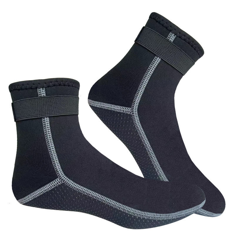 Rutschfeste Wassersocken in Übergröße - Grau - 2XL - image 1