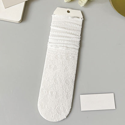 Lockere Socken aus Spitzennetz (6 Paar)