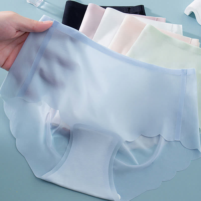 Nahtlose, ultradünne, atmungsaktive Slips mit mittlerer Leibhöhe (3er-Pack)