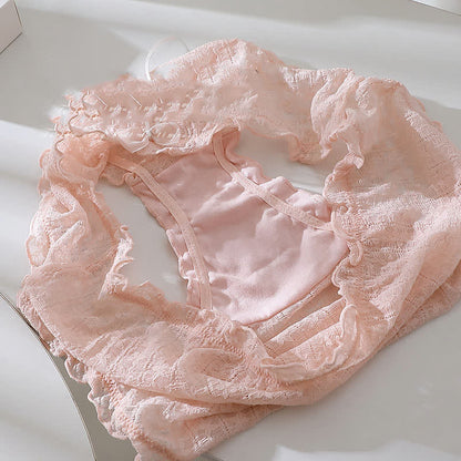 Süße Spitzenslips in Übergröße (3er-Pack)