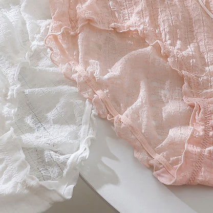 Süße Spitzenslips in Übergröße (3er-Pack)