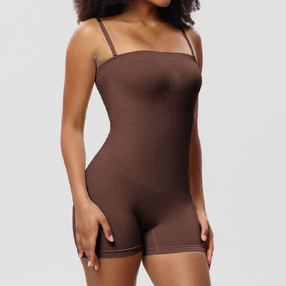 Shapewear-Bodysuit mit abnehmbaren Schultergurten