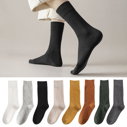 Weiche, strapazierfähige Crew-Socken in Übergröße (8 Paar) - Mehrfarbig - EU35-39 (US4,5-8) - image 9