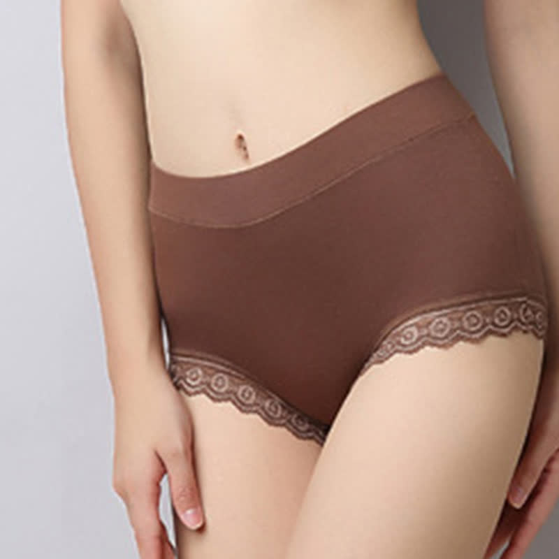 Weiche Modal-Slips mit mittlerer Leibhöhe in Übergröße (3er-Pack)