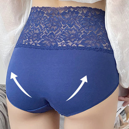 Formende Slips aus Spitze mit hoher Taille zur Bauchstraffung (3er-Pack)
