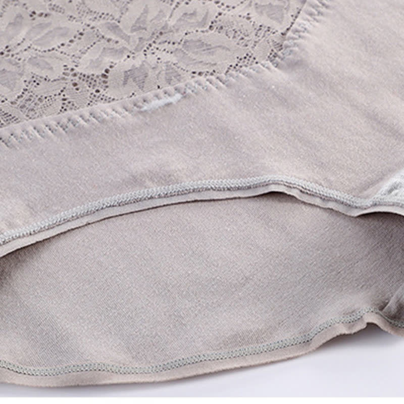 Formende Slips aus Spitze mit hoher Taille zur Bauchstraffung (3er-Pack)