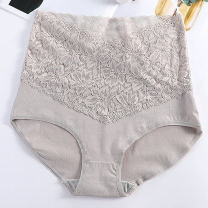 Formende Slips aus Spitze mit hoher Taille zur Bauchstraffung (3er-Pack)