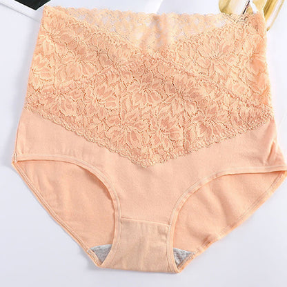 Formende Slips aus Spitze mit hoher Taille zur Bauchstraffung (3er-Pack)