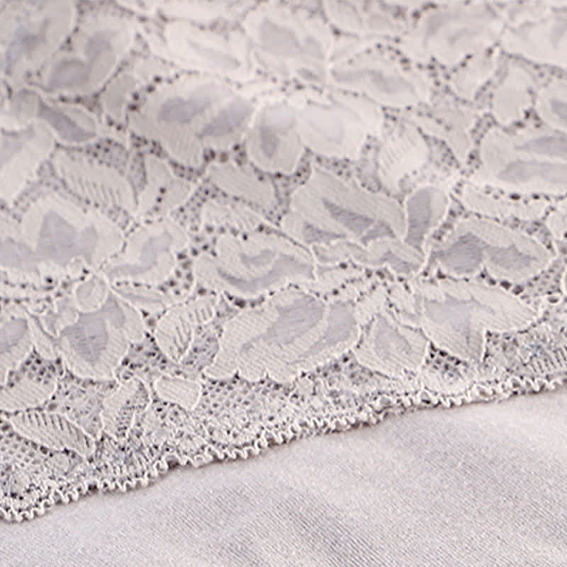 Formende Slips aus Spitze mit hoher Taille zur Bauchstraffung (3er-Pack)