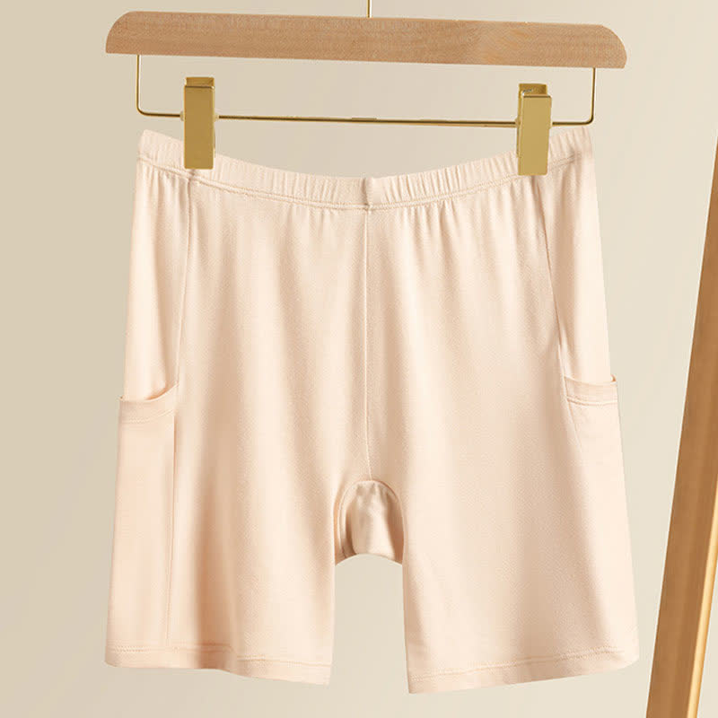 Sicherheitshosen aus Modal mit hoher Taille (2er-Pack)