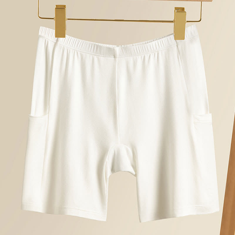 Sicherheitshosen aus Modal mit hoher Taille (2er-Pack)