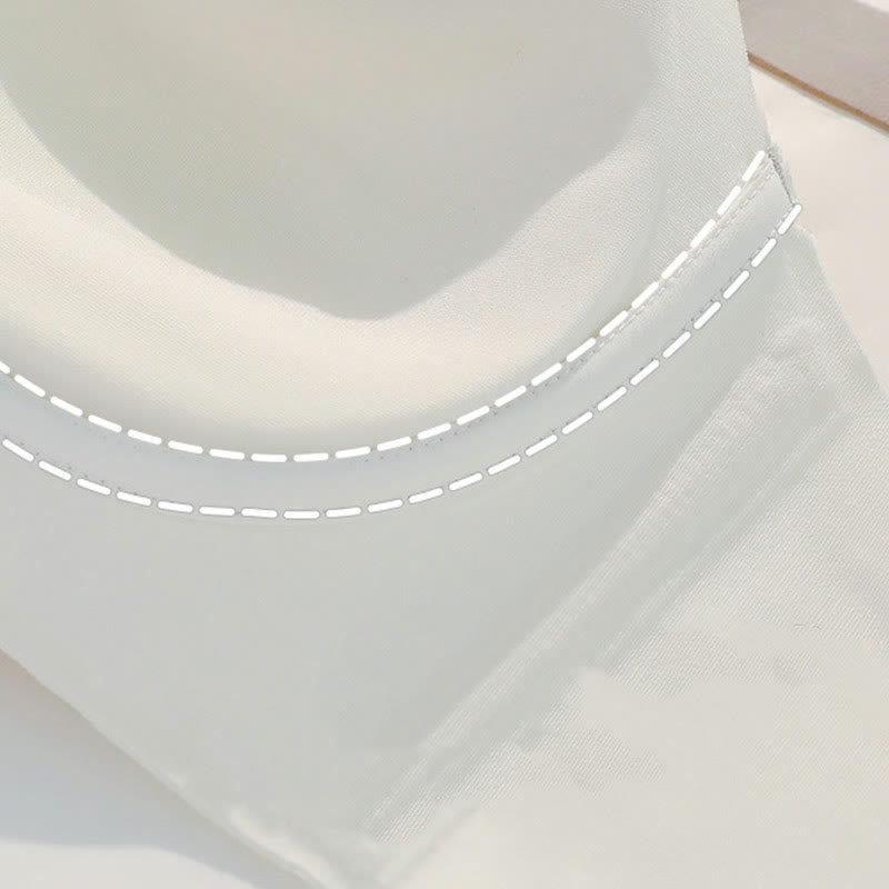 Atmungsaktiver, kabelloser BH mit Farbblock-Design - image 12