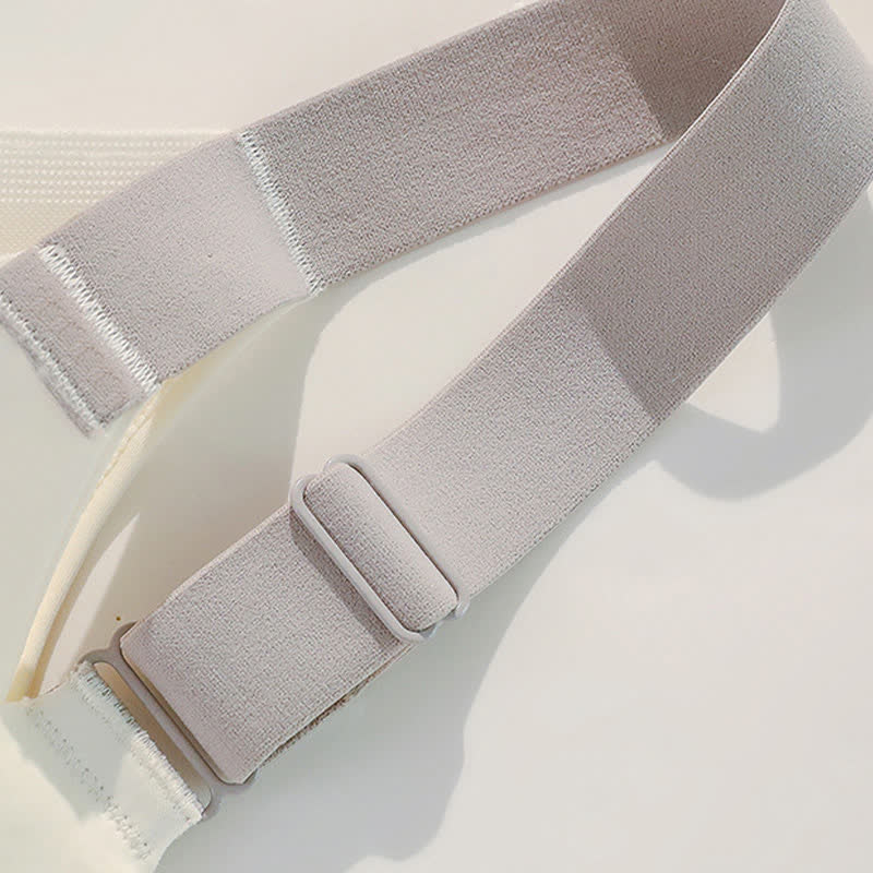 Atmungsaktiver, kabelloser BH mit Farbblock-Design - image 13